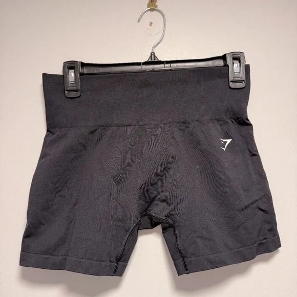 Gymshark Seamless Bike Short Black medium - Picture 1 of 4